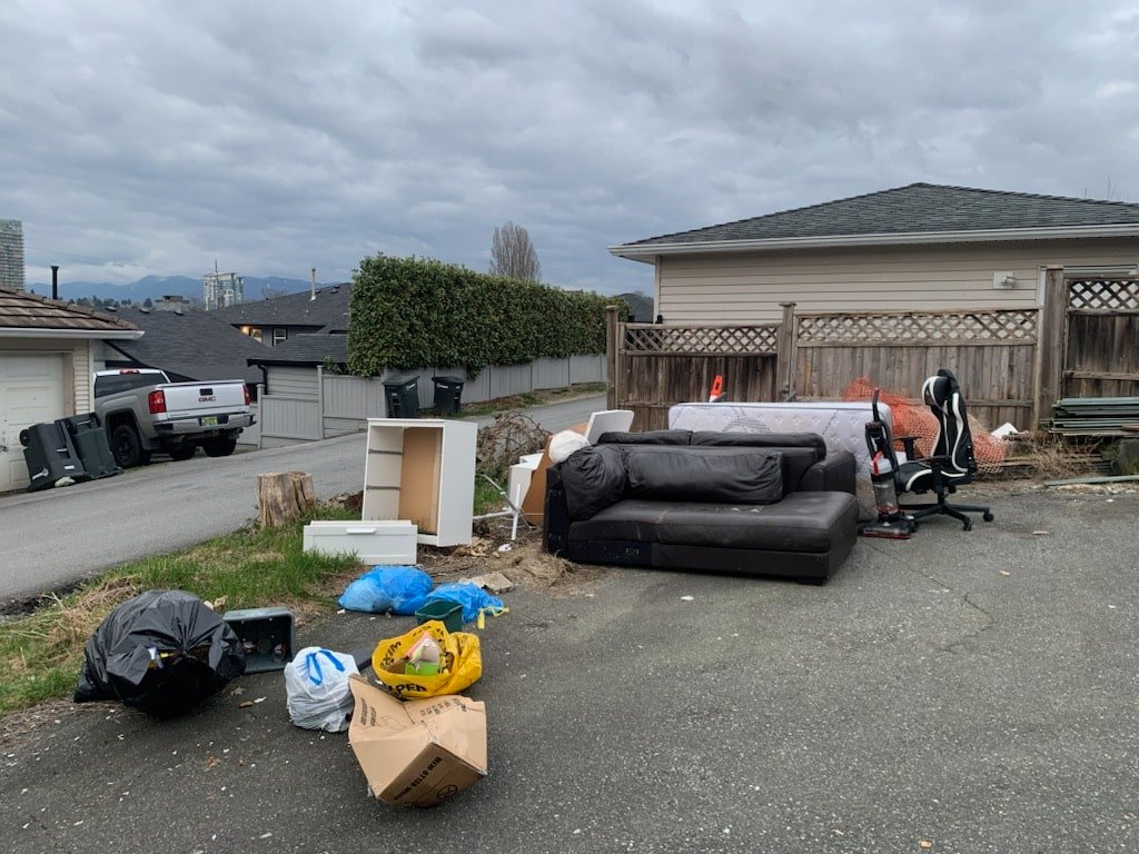 yard waste in north Vancouver