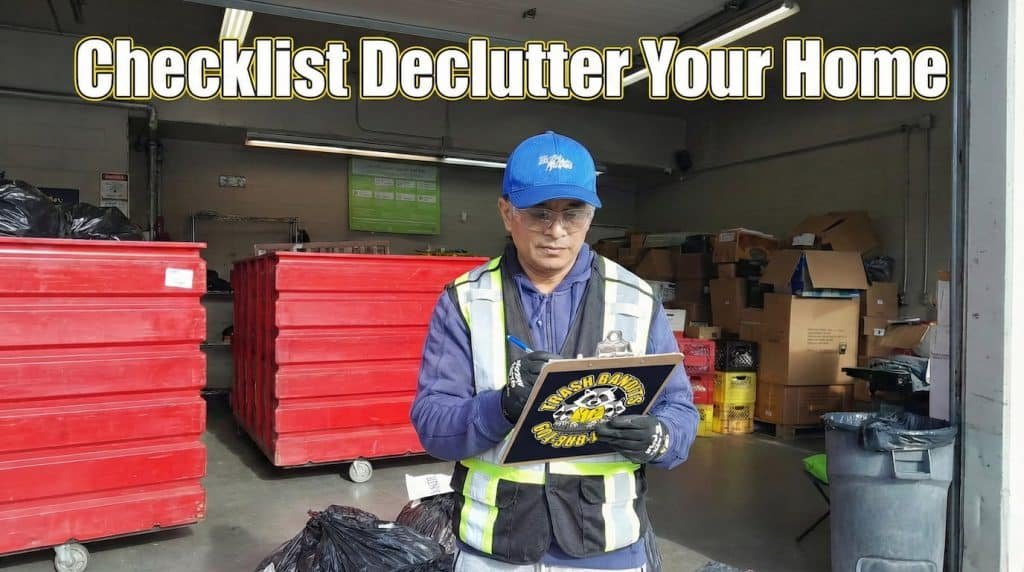 Checklist Declutter Your Home?