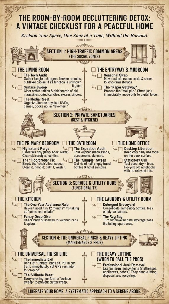 Checklist Declutter Your Home