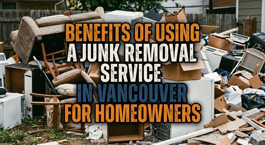 Benefits of Using a Junk Removal Service Vancouver for Homeowners
