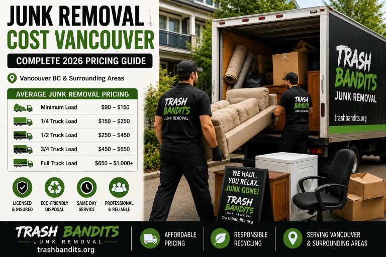 Junk Removal Cost Vancouver From trashbandits.org