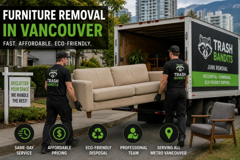 How to Remove Old Furniture in Vancouver from trashbandits.org