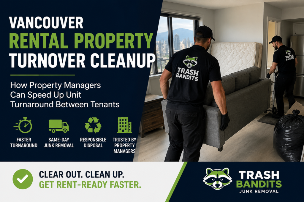 Vancouver Rental Property Turnover Cleanup: How Property Managers Can Speed Up Unit Turnaround Between Tenants