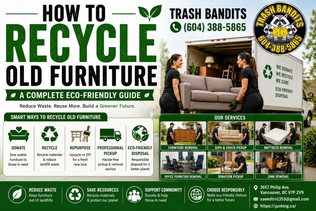 How to Recycle Old Furniture: A Complete Eco-Friendly Guide