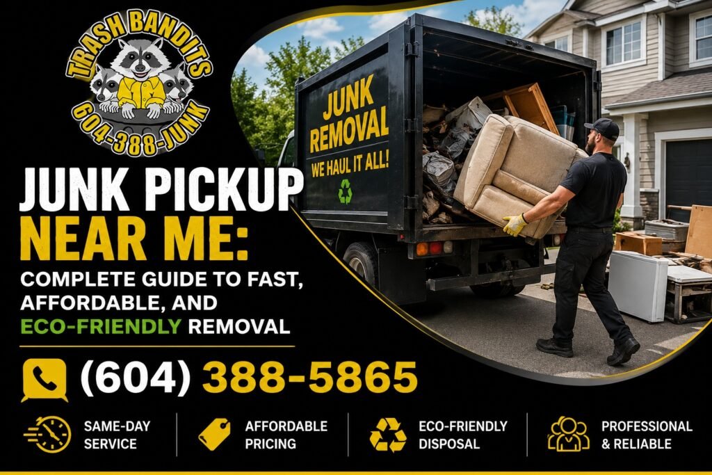 Junk Pickup Near Me: Complete Guide to Fast, Affordable, and Eco-Friendly Removal