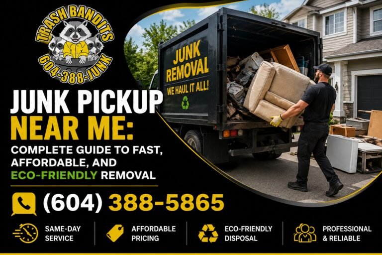 Junk Pickup Near Me: Complete Guide to Fast, Affordable, and Eco-Friendly Removal