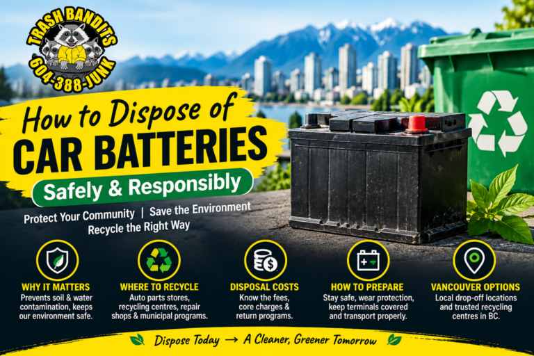 How to Dispose of Car Batteries Safely: A Complete Guide