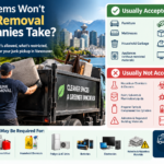 What Items Won't Junk Removal Companies Take?